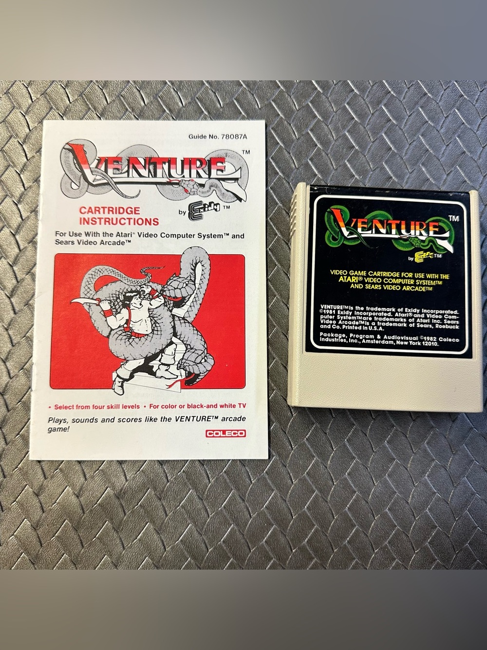 Venture Retro Game Cartridge dor Atari 2600
P